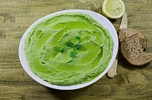 Hummus cu mazare verde si menta